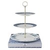 Laura Ashley BLUEPRINT - patera trzypoziomowa